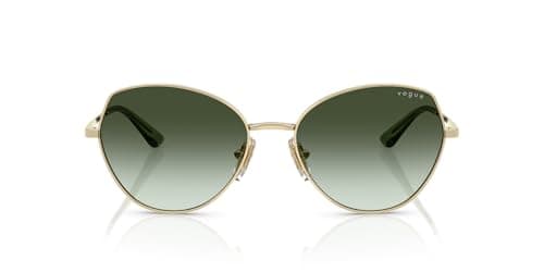 Image of VOGUE EYEWEAR 0VO4330S848/8E56 Women's Sunglasses Gradient Green Lens Irregular Sunglasses