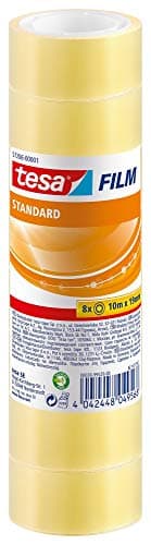Image of tesa UK film 8 x Standard 10M x 19MM, Clear