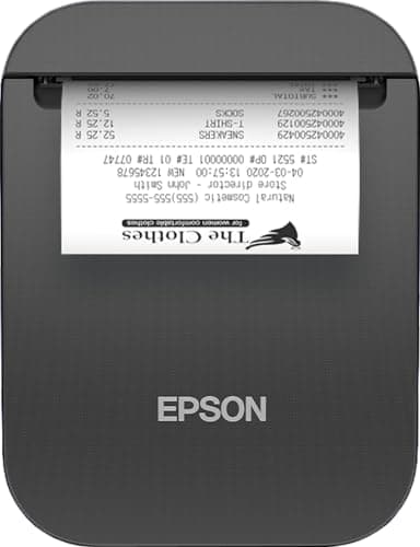 Image of Epson TM-P80II (111) 203 x 203 DPI Wired & Wireless Thermal Mobile printer