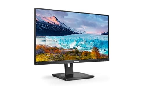 Image of Philips 272S1AE - 27 Inch FHD Monitor,75Hz, 4ms, IPS, Height adjust, Speakers, FlickerFree, AdaptiveSync (1920 x 1080, 250 cd/m², HDMI/VGA/DP/DVI-D)