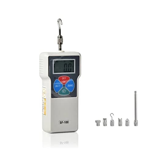 Image of WNVXJGNSO Force Gauge, Digital And Pull Force Gauge Force Gauge 500N Tester Equipment Dynamometer,Accurate & Efficient(50N)