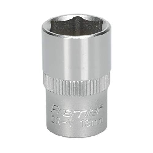 Image of Sealey S3813 Walldrive Socket 13Mm 3/8Sq Drive
