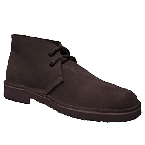 Image of Roamers M467DBS Unisex Desert Boots Dark Brown