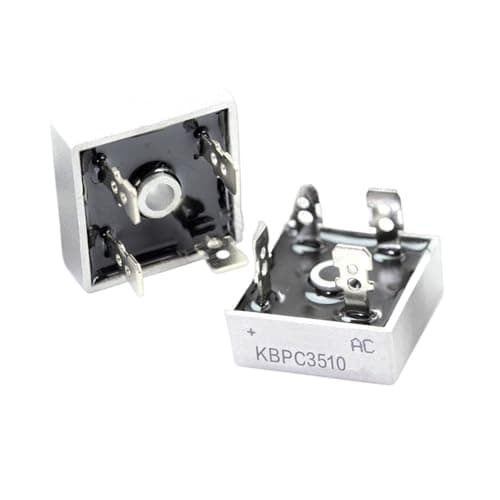 Image of ZXAOMMBEA 3/10/20/50/100Pcs KBPC3510 Bridge Rectifier DIP-4 Square 35A/1000V(100Pcs)