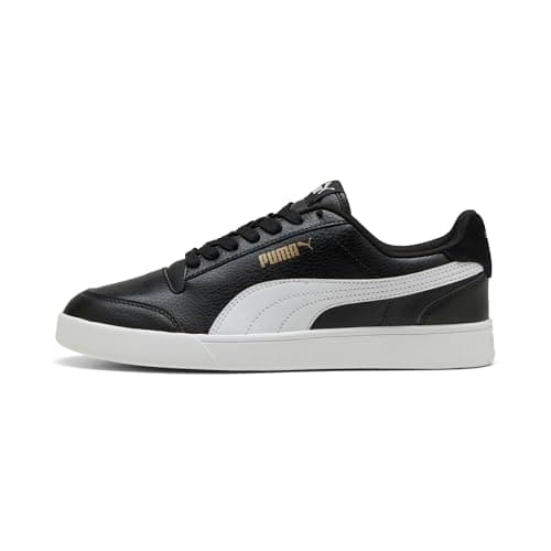 Image of Puma Shuffle Unisex Sneakers, Puma Black Puma White Puma Team Gold, 9 UK