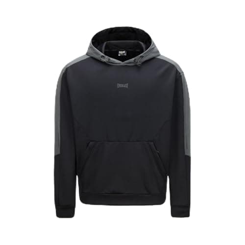 Image of Everlast Mens NRG Tracksuit Top Long Sleeve Black/carbon XL