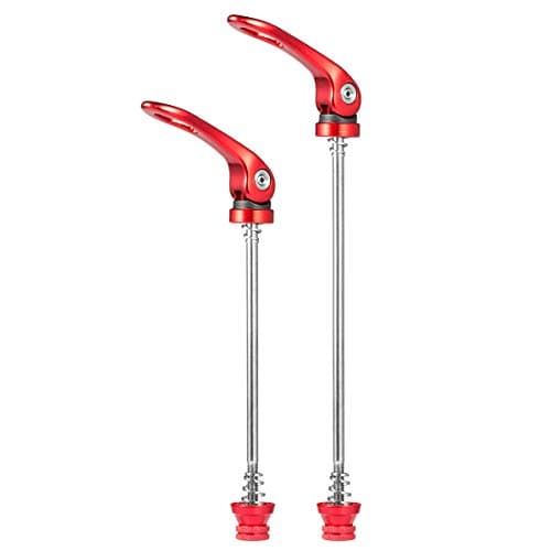 Image of Chooee Quick Release Skewers Front & Rear Set for Mountain Bike MTB Red