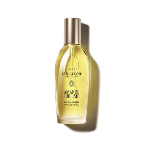 Image of L'OCCITANE - Almond (Amande Sublime) Suppleness Oil - 100 ml - Soothing and firming - Made in France