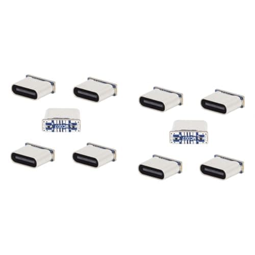 Image of Kueohse Replacement MicroUSB to Type-C Adapter Board 10pcs MC007 Charging Data Transmission PCB Board Repair Connector