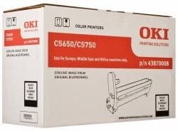 Image of Drum unit Original OKI 1x Black 43870008 / C5650 for OKI C 5750