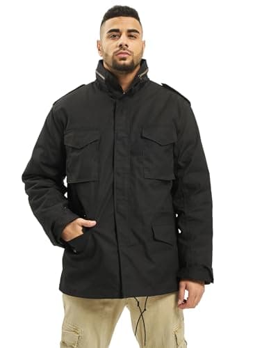 Image of Brandit M65 Standard Field Jacket Military Coat M 65 M-65 Black XXXX-Large