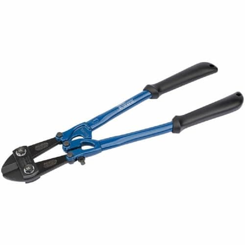Image of Draper 12949 Expert Heavy Duty Centre Cut Bolt Cutter, Blue, Black, 450mm