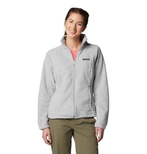 Image of Columbia Women's Benton Springs Full Zip Full Zip Fleece Jacket, Cirrus Grey Heather, Size M
