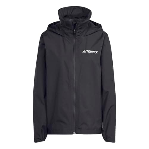 Image of adidas Women's Terrex Multi Essentials 2 Layer Rain Jacket, black, L