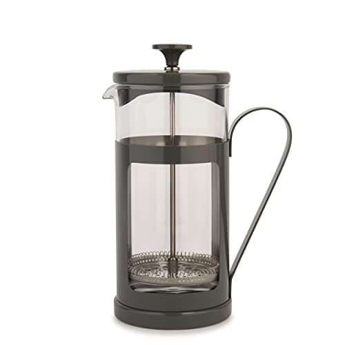 Image of La Cafetière Monaco Stainless Steel Cafetière, Eight Cup, Grey, Gift Boxed