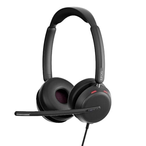 Image of EPOS Impact 860T Headset - Microsoft Teams Certification - Stereo - USB Type C - Wired - On-Ear, Over-The-Head - Binaural - Supra-aural - Noise Canceling