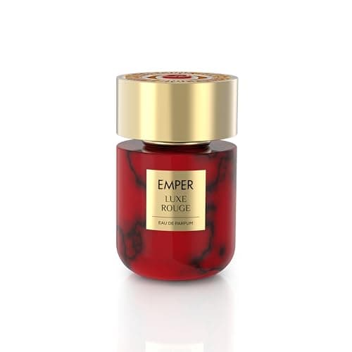 Image of EMPER Luxe Rouge Body Mist Unisex 250ml | Long-Lasting Luxury Fragrance Mist | Refreshing Amber, Musk & Floral Blend | Premium Everyday Scent for Confident Style & Lasting Freshness