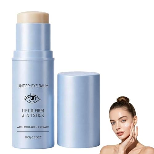 Image of Luxe Korean Under Eye Balm – Lift & Firm 3-in-1 Multi Balm Stick, Hydrating, Smoothing, and Refreshing Eye Care for Dark Circles, Puffiness, and Fine Lines, with Collagen Extract 0.38 OZ (1pcs)