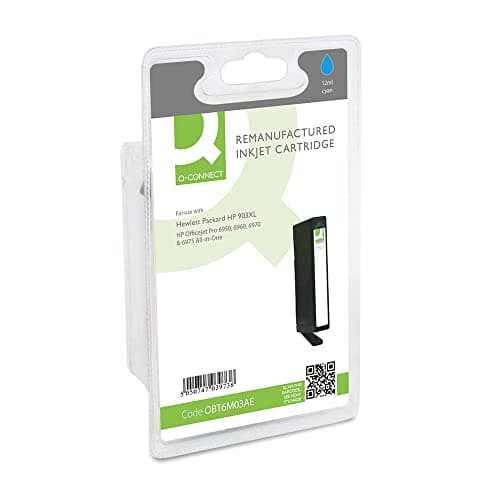 Image of Q-Connect HP 903XL T6M03AE Ink Cartridge Cyan Hy T6M03AE-COMP