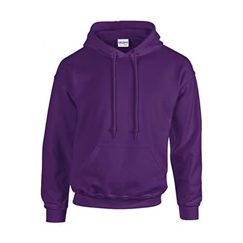 Image of gildan Heavy Blendâ Hooded Sweatshirt Sweatshirt, Purple, 2XL Unisex Adult, Purple, XXL