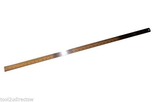 Image of VEWERK BY BERGEN 1 METRE 40" LONG STAINLESS STEEL RULER B2724