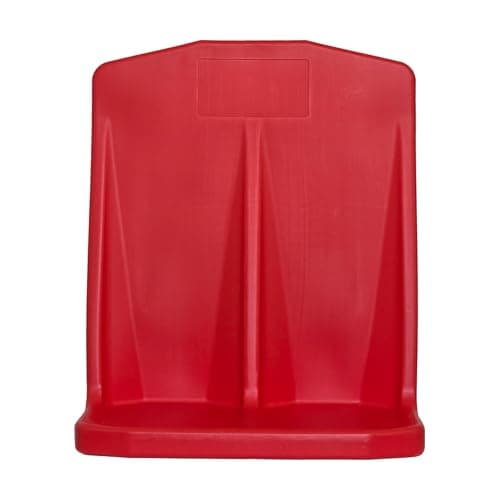 Image of iCan Double Fire Extinguisher Stand – Red Plastic | Freestanding Base for All Extinguishers | Universal Fire Point Display for Office, Retail & Industrial Use