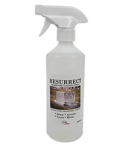 Image of Gravestone and Headstone Cleaner Spray 500ml Resurrect