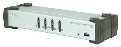 Image of ATEN CS1914 4-Port USB 3.0 DisplayPort KVMP Switch (Cables included)