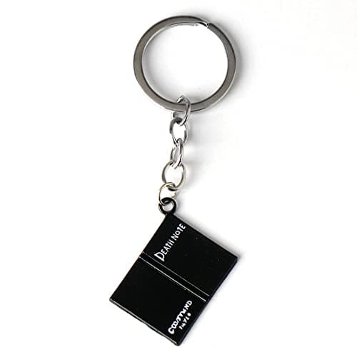 Image of Death Note Keychain Pendant Anime Metal Key Ring Car Key Chain Bag Pendant Jewelry Gifts