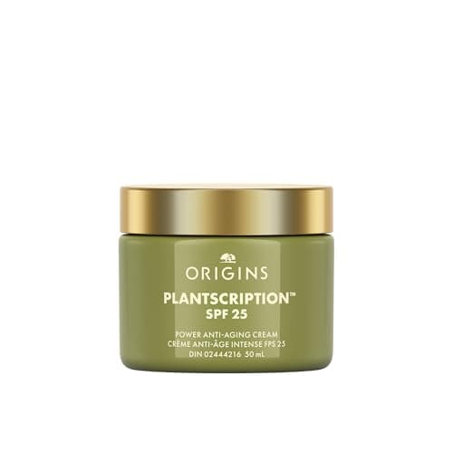 Image of Origins Plantscription SPF 25 Power Anti-Aging Cream | Visibly Reduces Fine Lines | With Peptides & Hyaluronic Acid, 50 ml