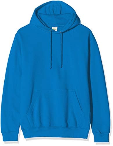 Image of AWDis Men's College Hoodie, Blue (Sapphire Blue), XX-Large