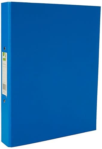 Image of Q-Connect 2 Ring Binder A4 Polyprop - BLUE