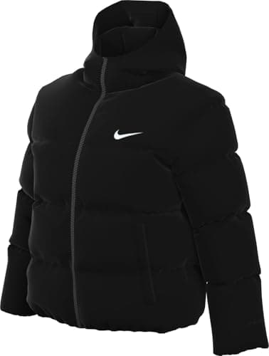 Image of NIKE Sportswear Classic Casual Therma-Fit Buffer Jacket for Women, Black/White, FV7941-010, L