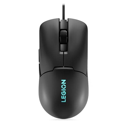 Image of Lenovo Legion M300s RGB Gaming Mouse (6 programmable buttons, up to 8000 DPI, Compatible with NVIDIA reflex) - Shadow Black