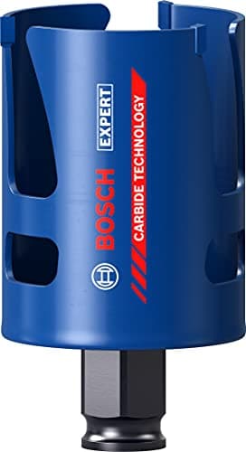 Image of Bosch 1x EXPERT Construction Material Hole Saw (for Softwood, Chipboard, Ø 54 mm, Professional Accessory Rotary Drill/Drivers)