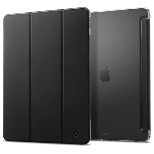 Image of Spigen Liquid Air Folio Case Compatible with iPad Pro 13 inch M5/M4 (2025-2024)- Black
