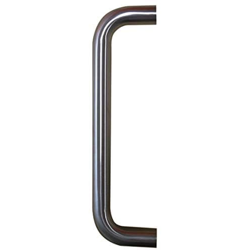 Image of Jedo D Shaped Bolt Through Pull Handle 300 x 19mm Satin Stainless Steel