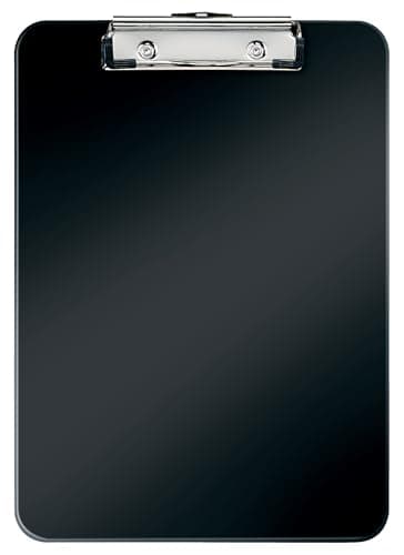 Image of Leitz 39710095 A4 Clipboard, Rigid Plastic, WOW Range, Black