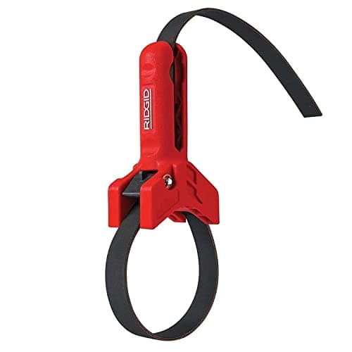 Image of RIDGID 42478 STRAPLOCK Pipe Handle, 3-inch to 8-inch Strap Wrench, Red