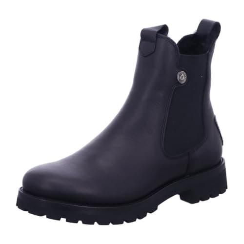 Image of Panama Jack Womens Francesca Igloo Chelsea Boots Black 5 UK