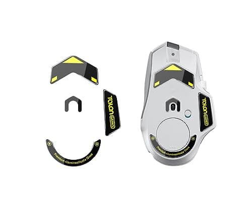 Image of TALONGAMES Curved Edges Ultra Strong Glass Mouse Feet Skates Compatible with Logitech G502 X Wired/Wireless Gaming Mouse Feet Replacement,Super Smooth Glide Fast and Durable Sole