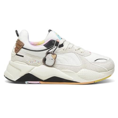 Image of PUMA Womens Rs-X Cam X Squish Lace Up Sneakers Shoes Casual - Off White, Grey, White, 7.5