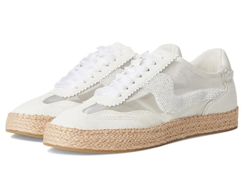 Image of Dolce Vita Women's Notice Espadrille Sneaker, White, 8 UK