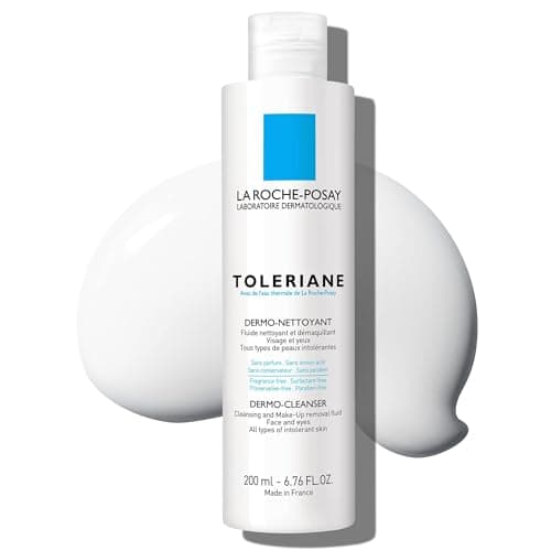 Image of La Roche-Posay Toleriane Dermo Milk Facial Cleanser for Sensitive and Allergy-Prone Skin 200ml