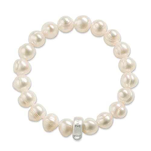 Image of Thomas Sabo Charm Bead Bracelet 925 Sterling Silver X0041-082-14-S