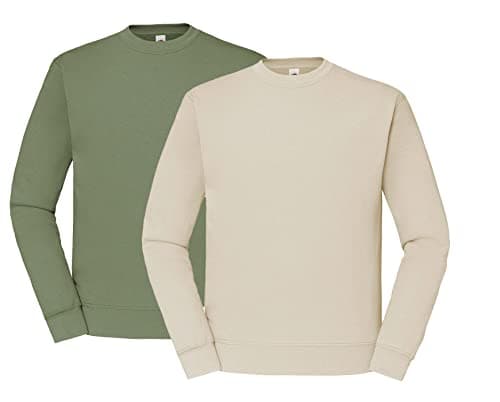 Image of Fruit of the Loom Men’s Set-in Sweatshirt, L