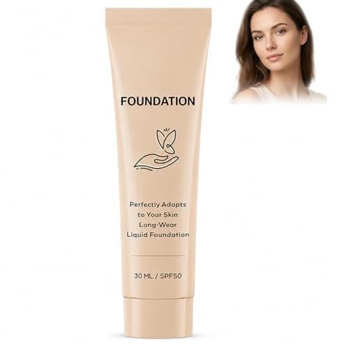 Image of Intelligent Color Changing Foundation for Mature Skin,Adapts to Skin Tone,Lightweight Buildable Color Correcting Foundation,Medium Coverage, Long-Lasting Natural Dewy Finish (STYLE 2)