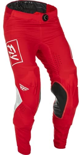 Image of Fly Racing 2022 Adult Lite Pants, Red/White, 34