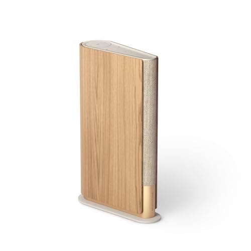 Image of Bang & Olufsen Beosound Emerge – Compact Bookshelf Speaker, WiFi Bluetooth, Ultra-Wide Sound, Slim Design Home Speaker, Eco-responsible Circular Speaker - Gold Tone