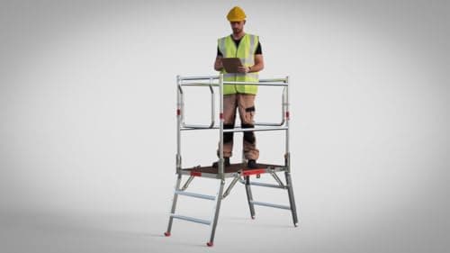 Image of Generic Delta Deck Low Level Access Platform (3m Working Height), DD100571